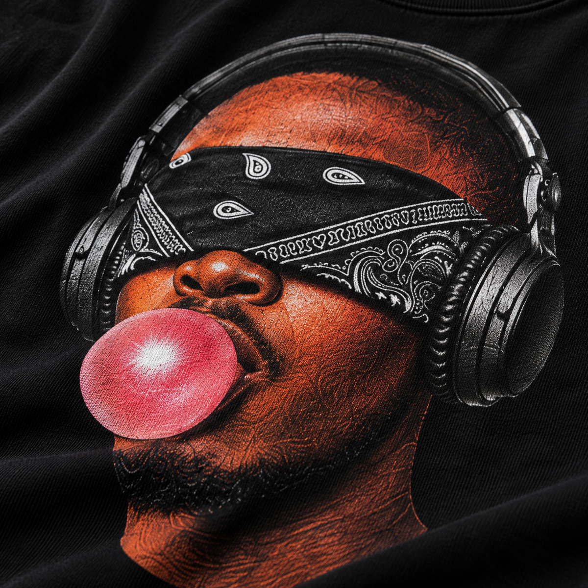Luke 8:10 Crop T-Shirt — print close-up